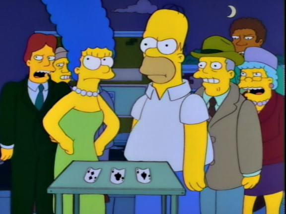 Three card monte shill Three card monte shill