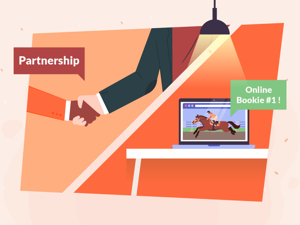 Online bookie vs partnership