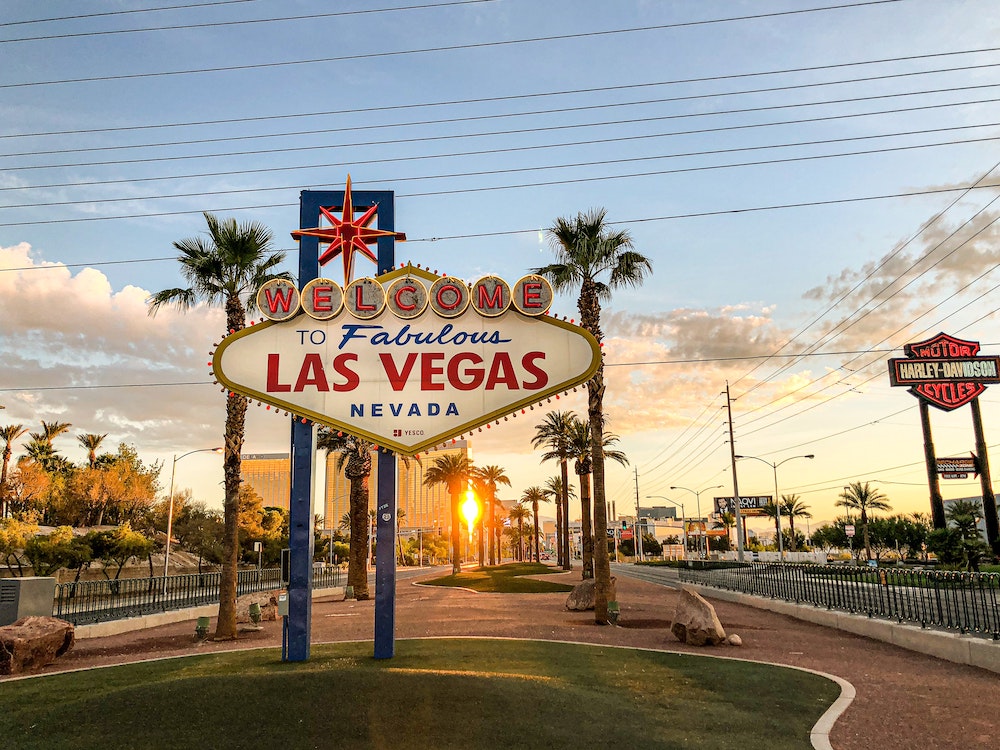 Welcome to Las Vegas sign