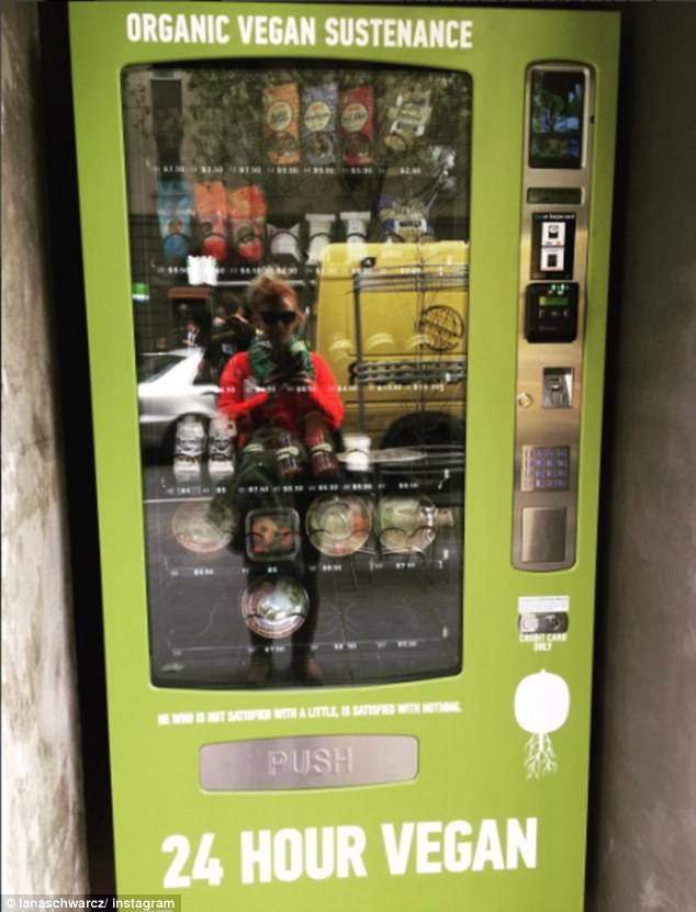 Vegan vending machine