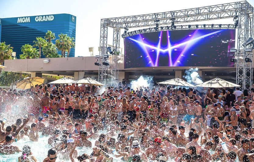 MGM Grand pool party