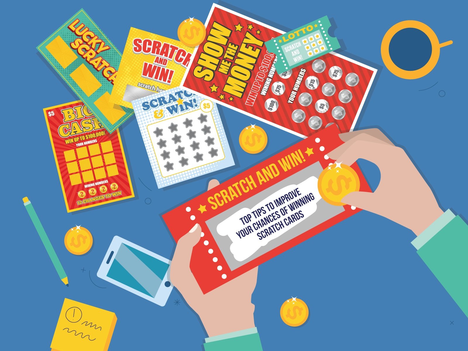 Play 50+ Free Scratch Cards to Win Money Instantly! 