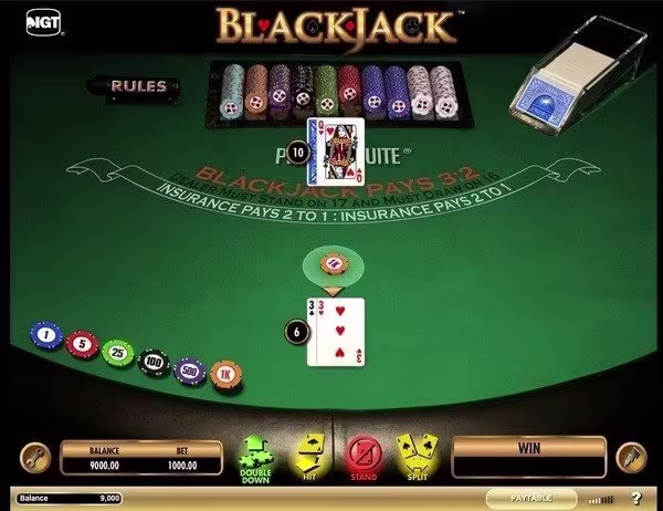 Playing Blackjack - netbet Thumbnail