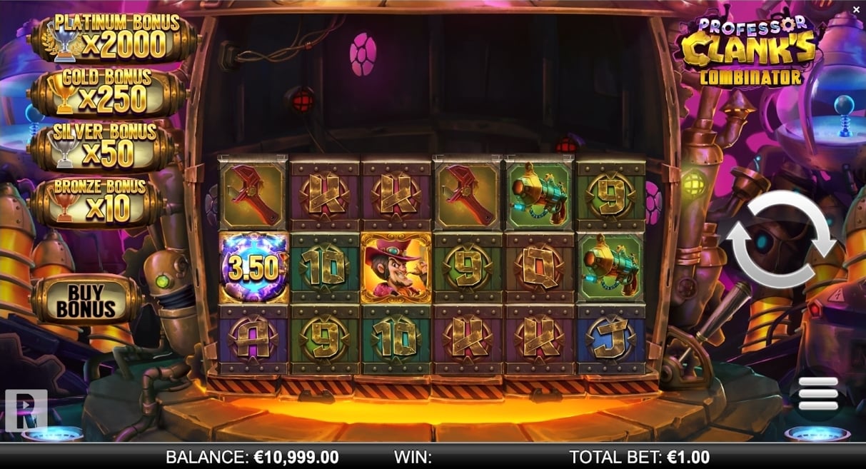 Professor Clank’s Combinator