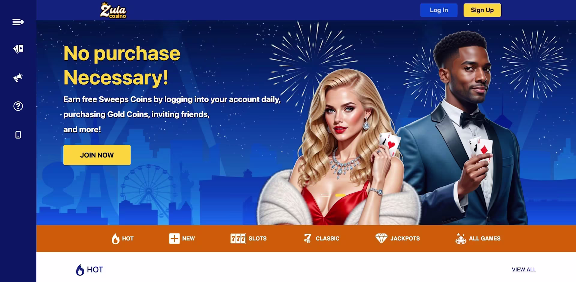 Zula homepage