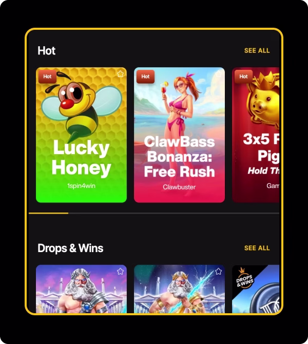 JustCasino deposit step 3
