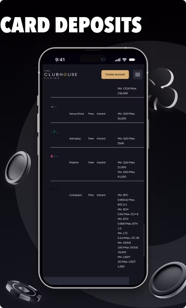 The Clubhouse Casino Mastercard image 3