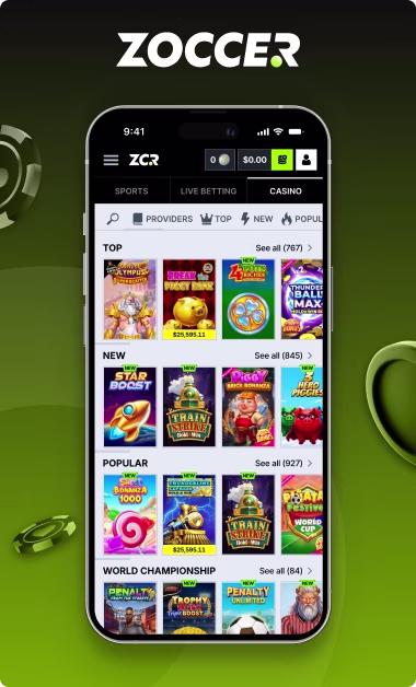 Zoccer new casinos 1
