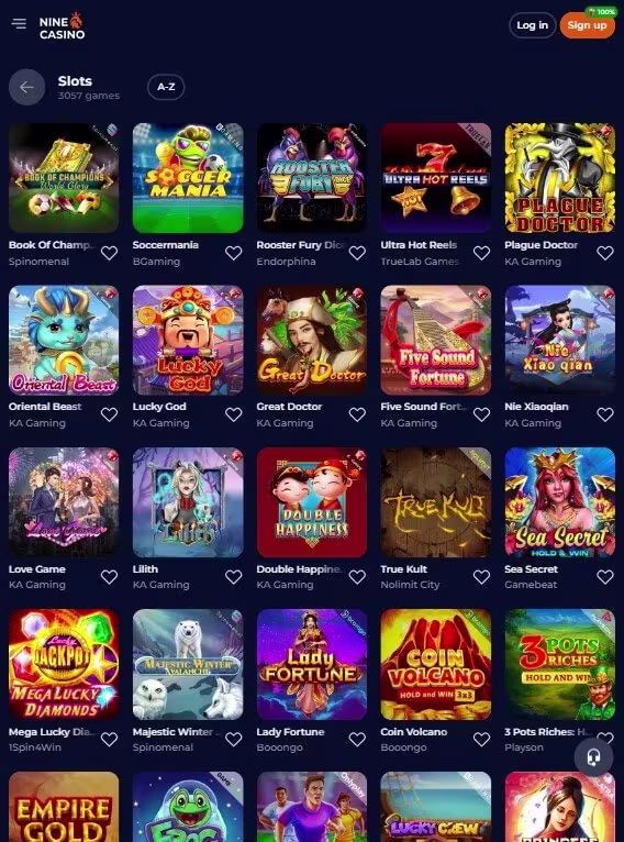 NineCasino online slots.jpg