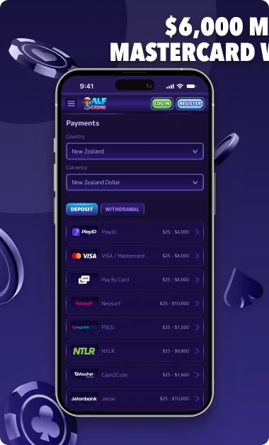 Alf Casino Mastercard 2