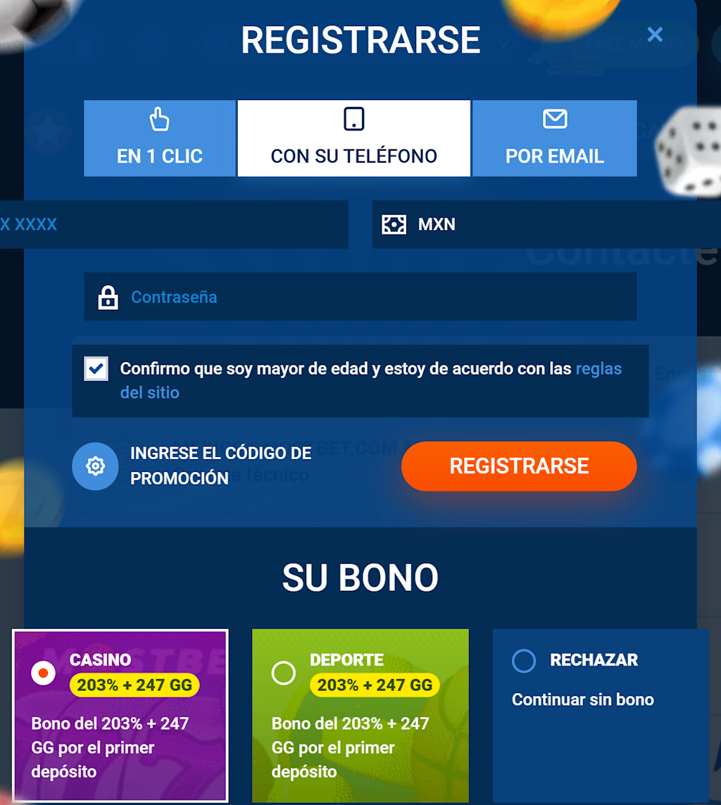 Mostbet Registro México