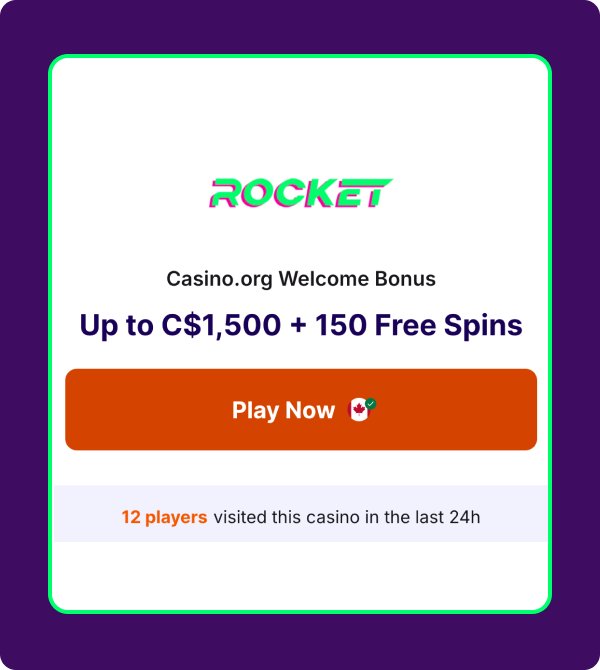 new Rocket Riches Casino deposit match bonus advertisement in New Zealand