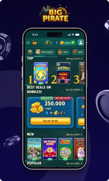bigpirate google pay sweepstakes casino