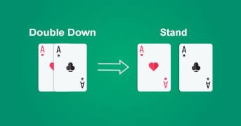 Live dealer blackjack Step 8