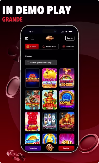 Spin Grande free games 3