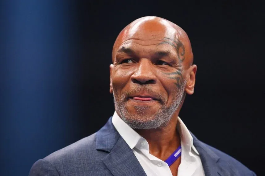 Mike Tyson vor dem Schwergewichtskampf zwischen Tyson Fury und Francis Ngannou in Riad, Saudi-Arabien,
am 28. Oktober 2023. (Bild: Justin Setterfield/Getty)