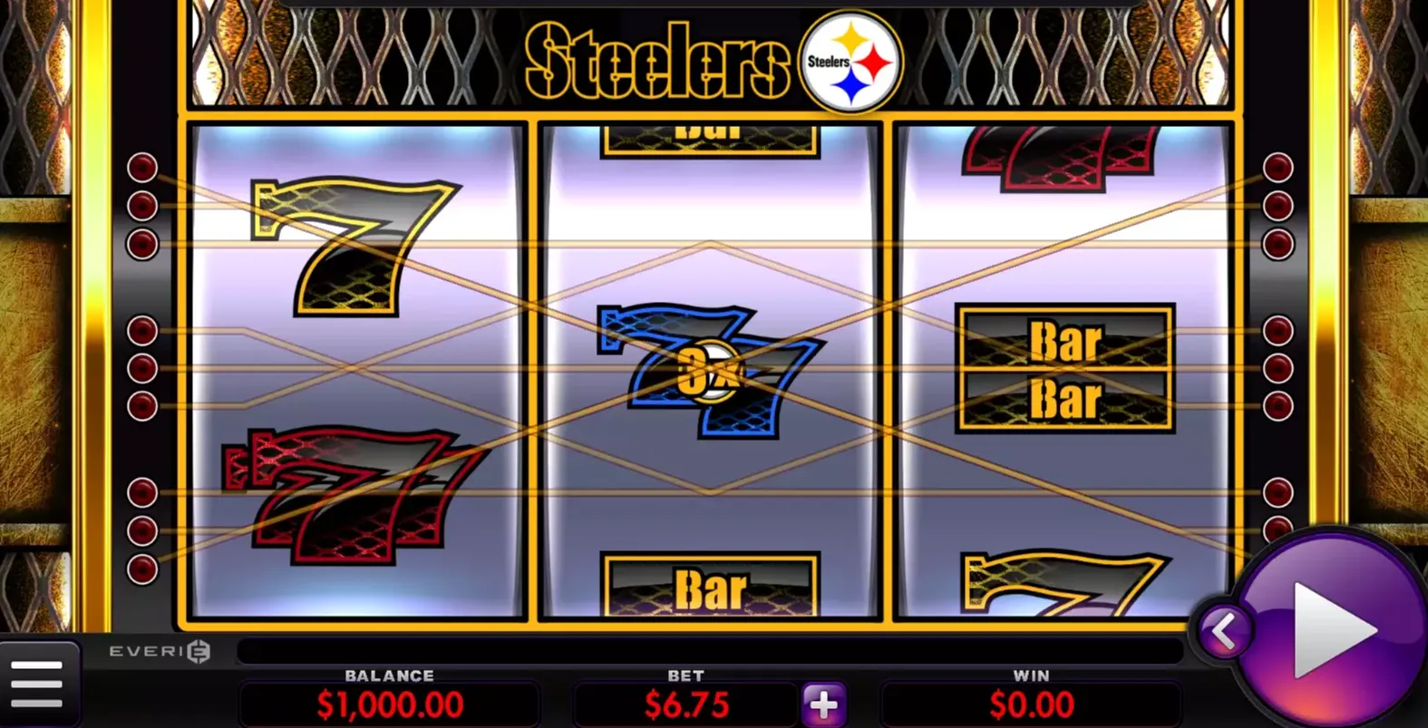 Pittsburgh Steelers Deluxe (Everi)