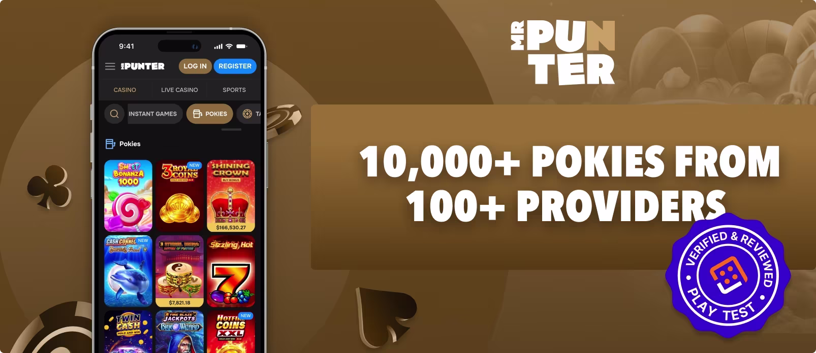 Online pokies MrPunter playtest image