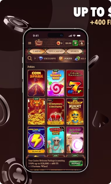 Crazy Tower nz homepage blurb 2