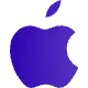 iPhone apple logo iPad mobile blue