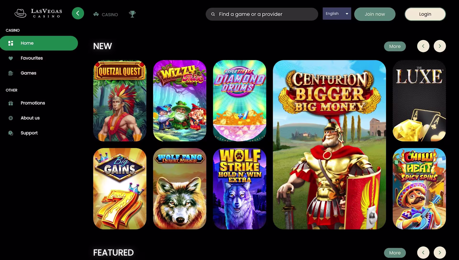 las vegas casino main menu.jpg