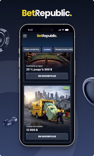 BetRepublic bonus capture d'écran