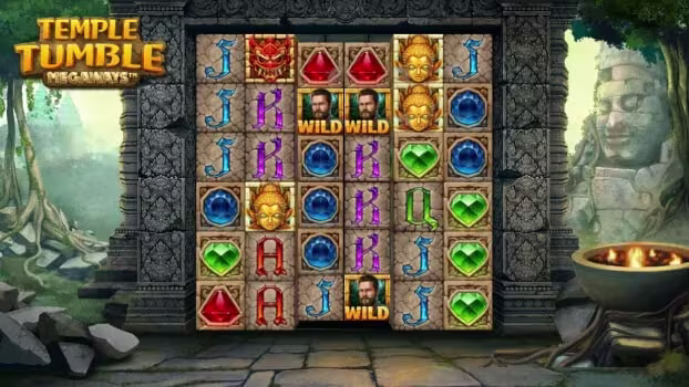 Screenshot of temple tumble megaways Simple Casino Thumbnail