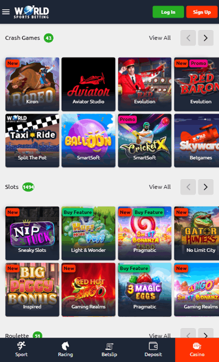 World Sports Betting ZA 1