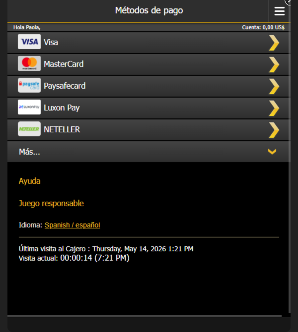 888 Casino Payments MX