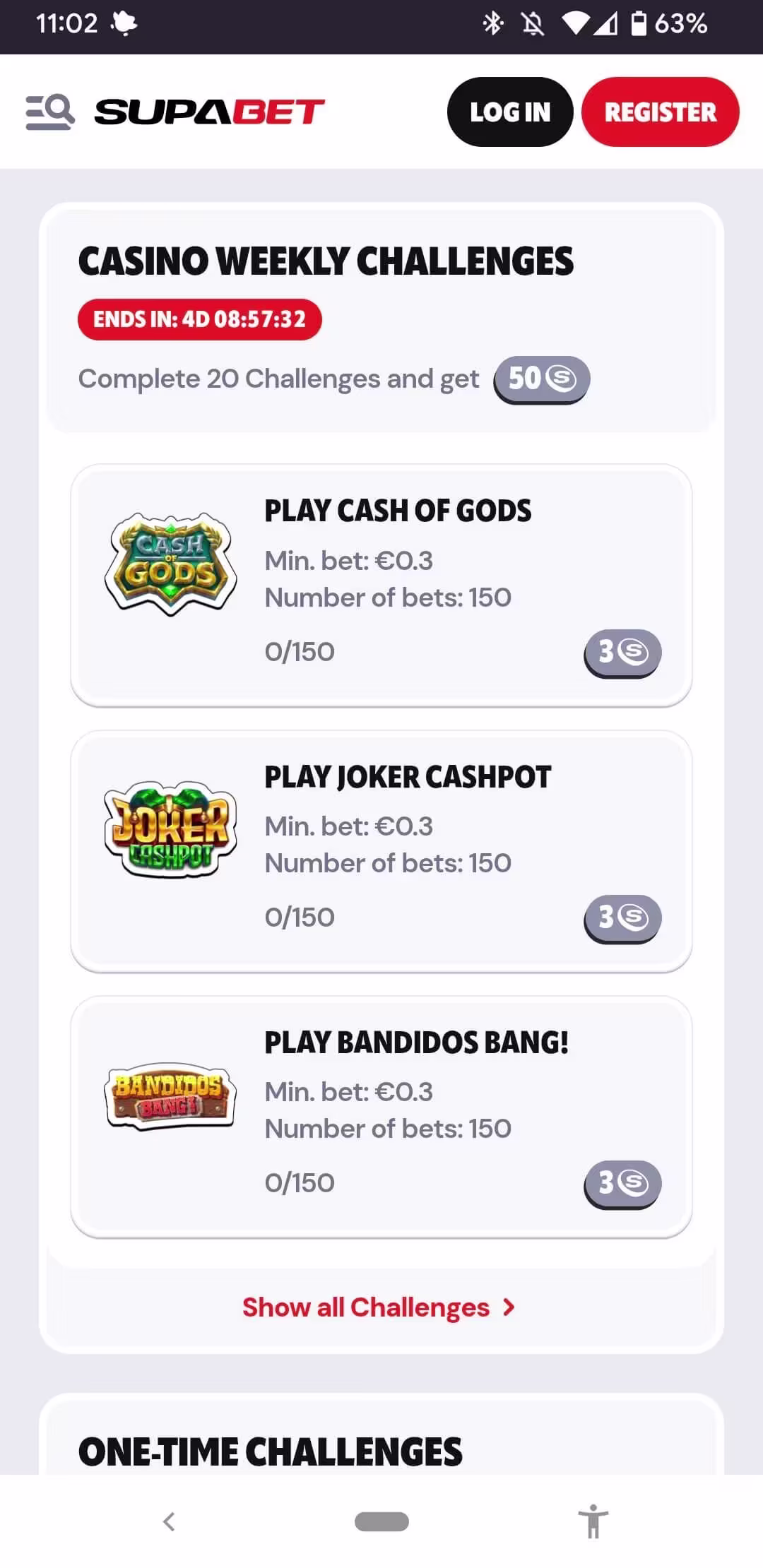 Supabet casino mobile