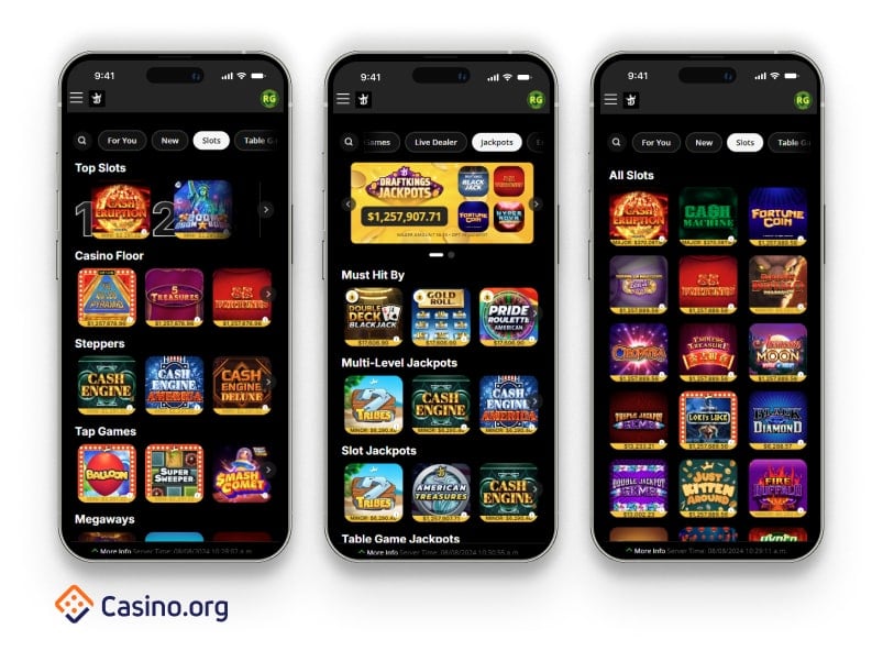 DraftKings Online Slots