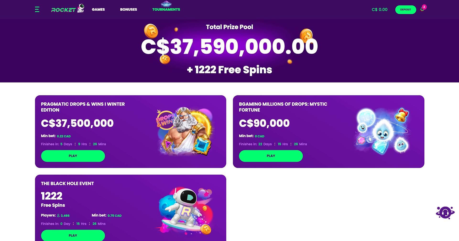 Rocket bonus