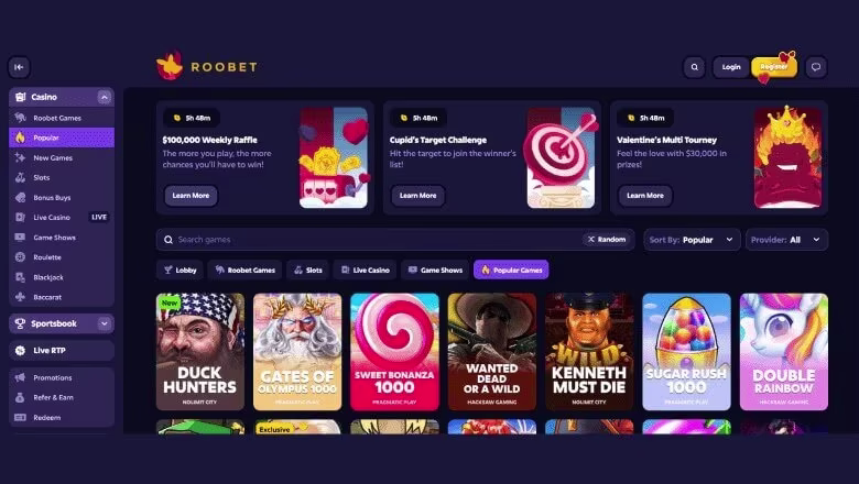 Roobet popular