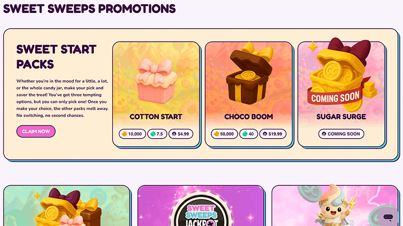 sweet sweeps promotions