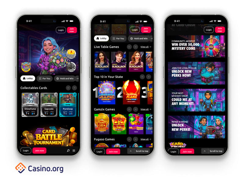 card crush mobile gaming