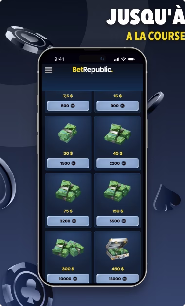 BetRepublic boutique capture d'écran