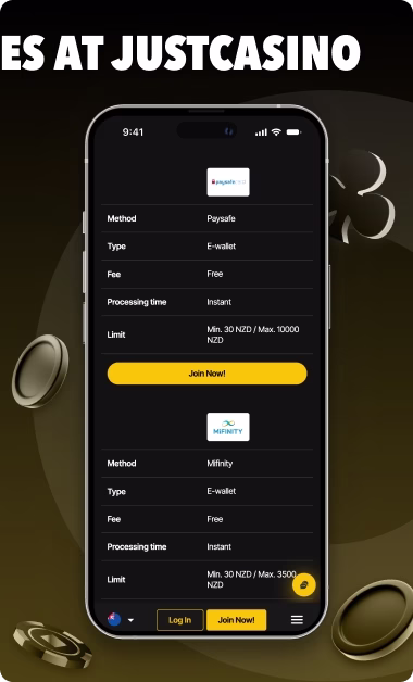 JustCasino PaysafeCard image 3