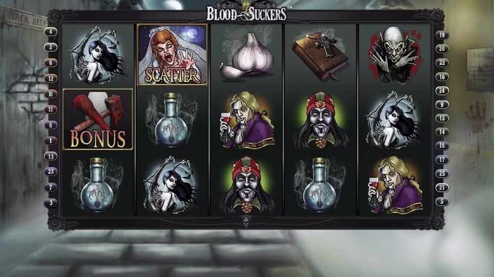 Blood Suckers screenshot 1 container background