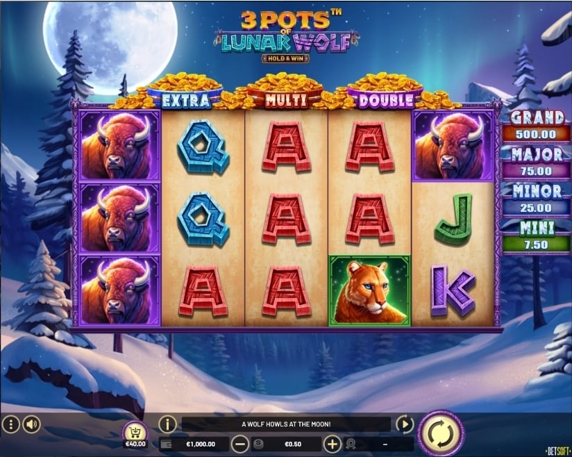 3 Pots of Lunar Wolf – Hold & Win