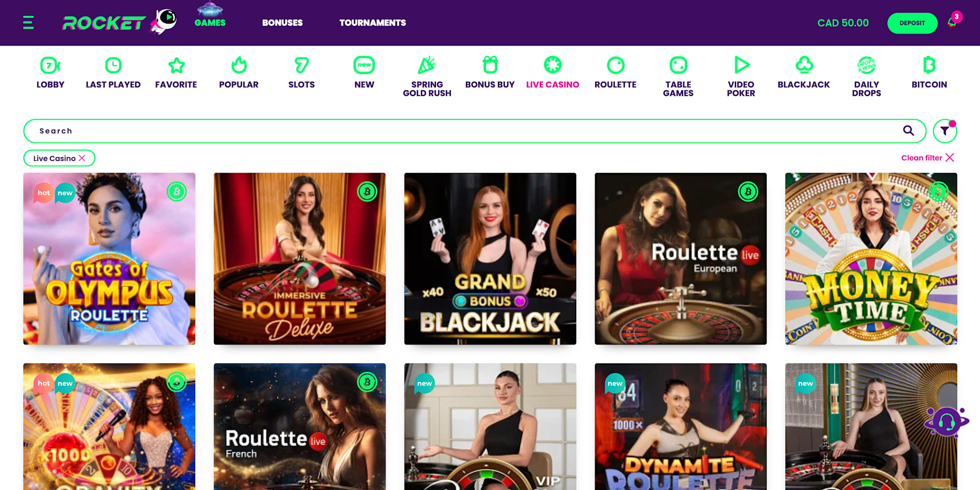 www.casinorocket.com en-ca games live (1)