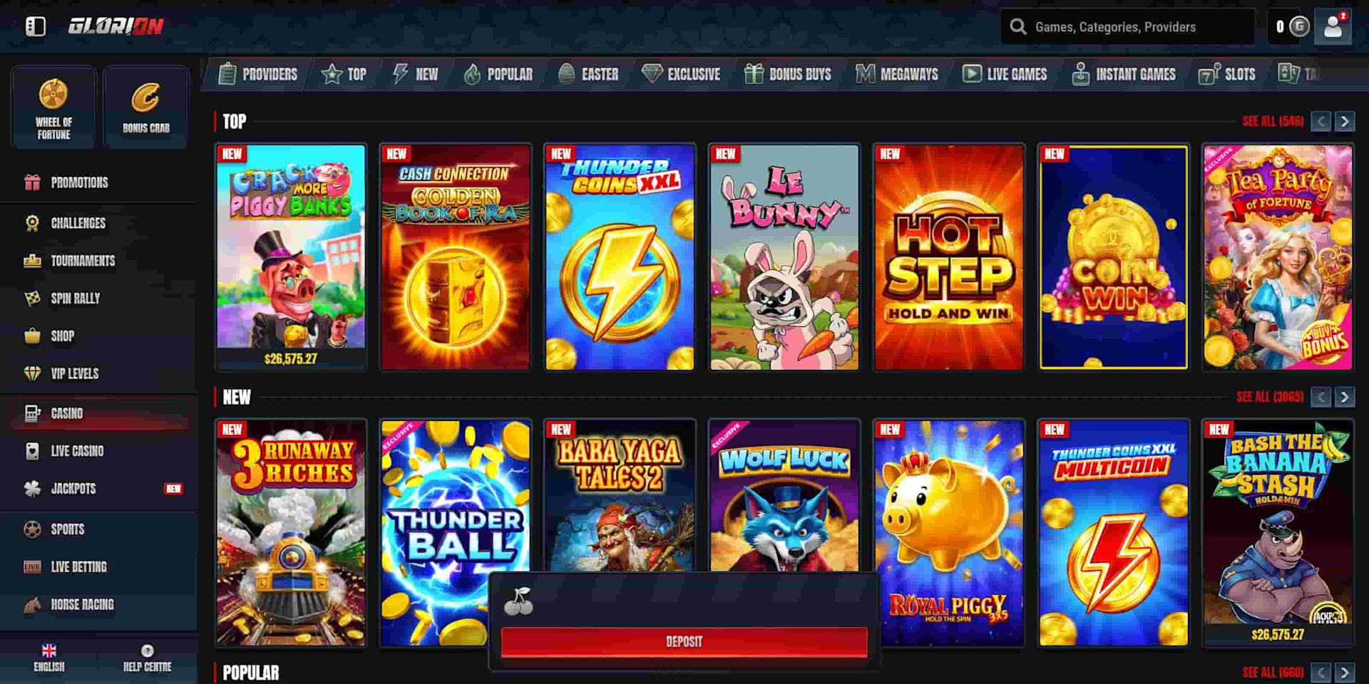 Glorion live games image 1