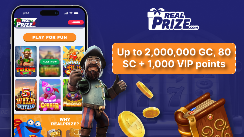 RealPrize bonus code