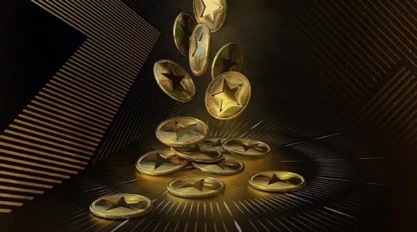This image shows StarsCoins available via PokerStars Rewards.