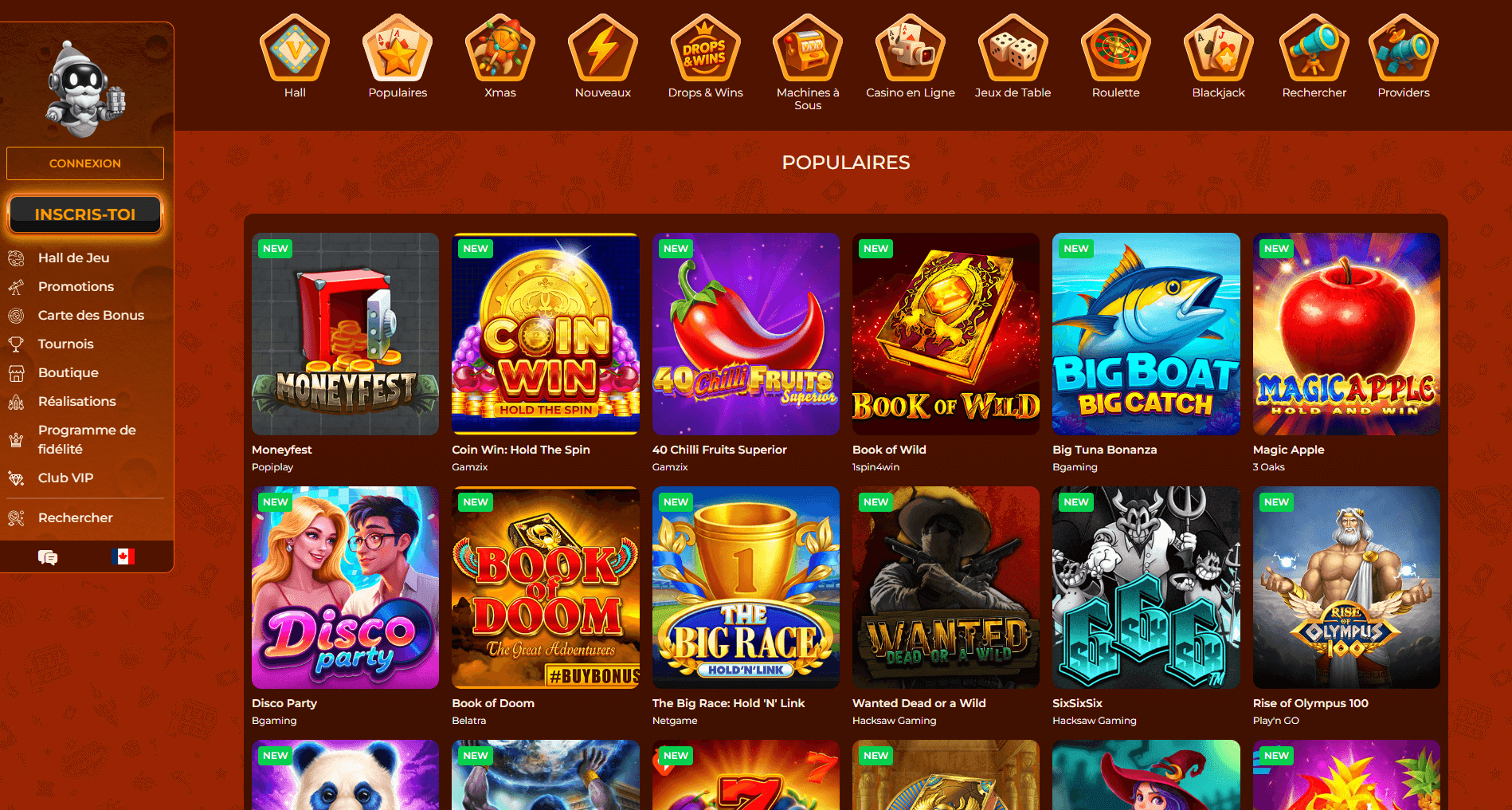 VegaZone popular games-cafr