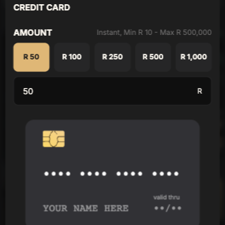 Pantherbet - Confirm card details /en-za/mastercard