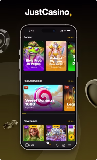 JustCasino apps 1