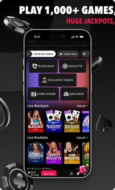 mcluck sweepstakes casino app