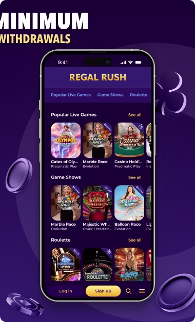 Regal Rush bank transfer 3