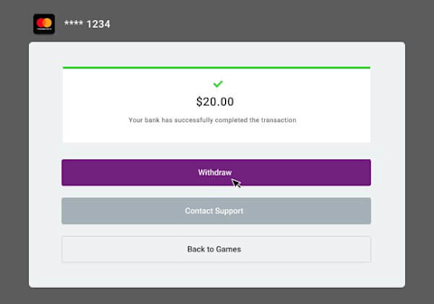 Withdrawal Mastercard Step 4