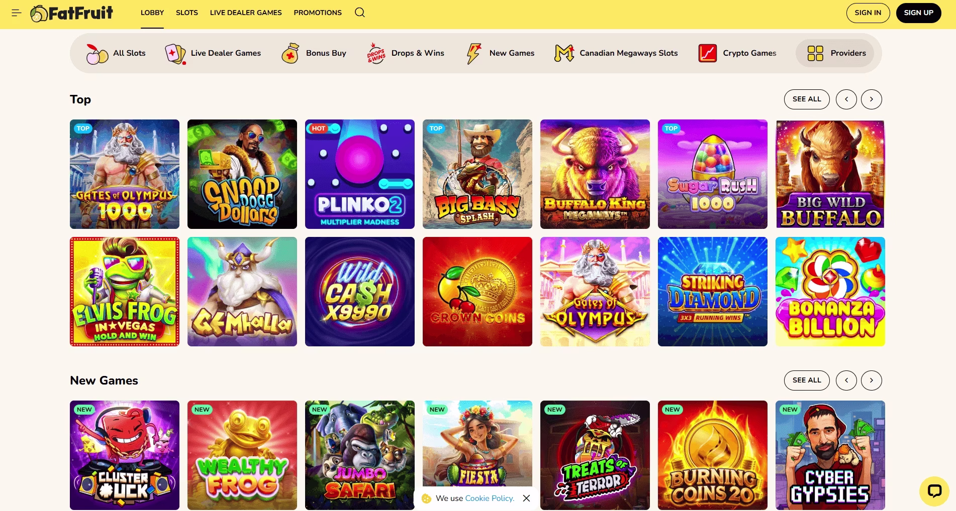 FatFruit Home page.png